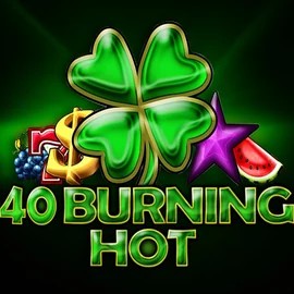 40 Burning Hot logo by Amusnet Interactive at North Spin Casino40 Burning Hot