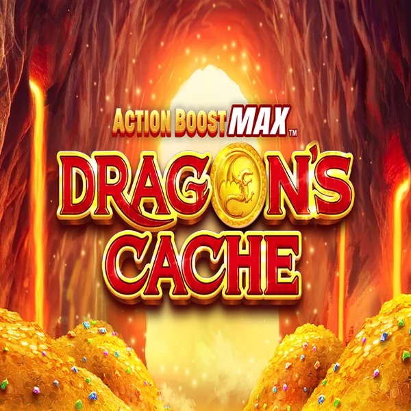 Action Boost Max Dragon's Cache casino game by SpinPlay Games – featured logo at North Spin Casino