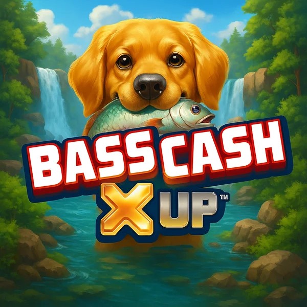 Logo of Bass Cash X UP from Alchemy Gaming at North Spin Casino