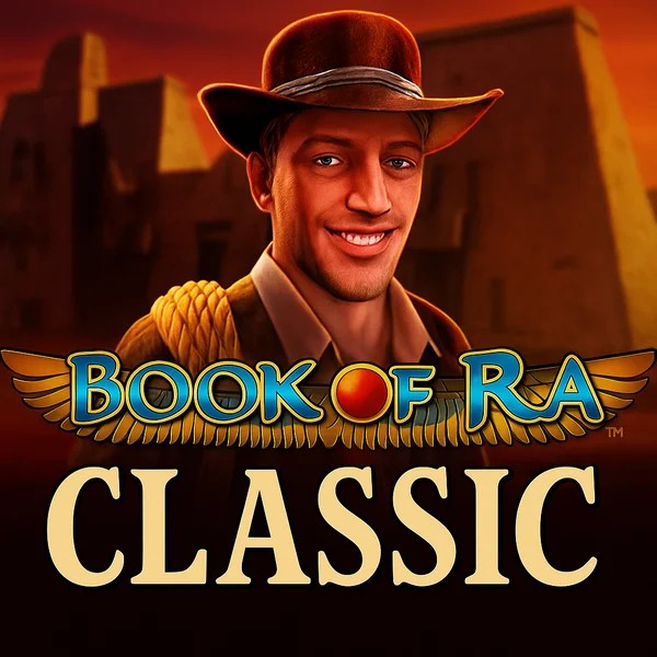 Book of Ra Classic logo by Novomatic at North Spin Casino