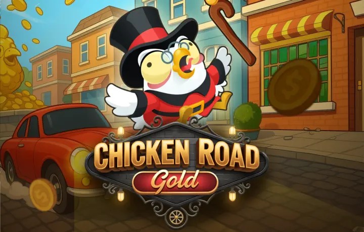 Chicken Road Gold game by InOut – logo hosted on North Spin Casino