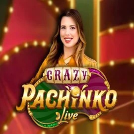 Live Casino logo of Crazy Pachinko from Evolution at North Spin Casino