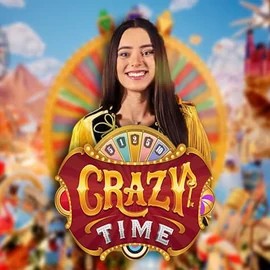 Crazy Time logo by Evolution at North Spin CasinoCrazy Time