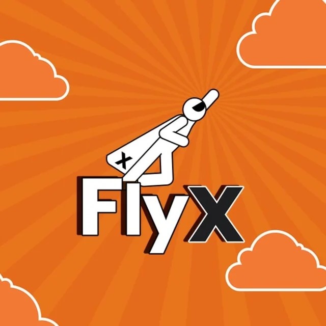 Logo of FlyX from Buck Stakes Entertainment at North Spin Casino