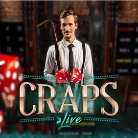 Live Craps slot logo by Evolution at North Spin Casino