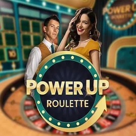 Official Live Casino logo: PowerUP Roulette by Pragmatic Play at North Spin Casino