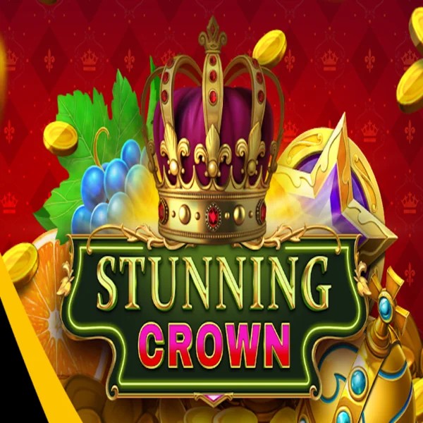 Stunning Crown slot logo by BF Games at North Spin Casino