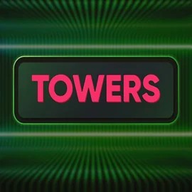 Towers online game logo by Turbo Games on northsspin.ca